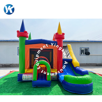 Château gonflable Yingkun, grand modèle pour l'extérieur, lit de saut familial, château de jeu, toboggan gonflable, lit de saut intérieur pour enfants