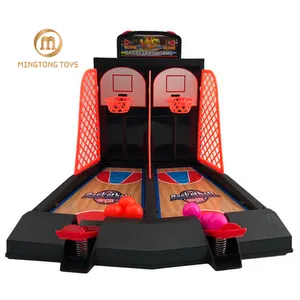 Adults Throwing Ball Coin Operated Street Basketball Games Indoor Sports  Amusement Center Equipment Shooting Hoop Arcade Machine