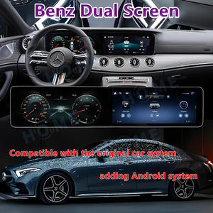 Автомагнитола Android 13 с двумя экранами 24,6 дюйма, GPS-навигация, для Mercedes-Benz CLS, E, G, S-класса, беспроводной CarPlay, помощь при парковке, встроенный - Product Image 3