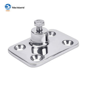 Charnière de pont à montage latéral robuste à 4 trous en acier inoxydable de qualité 304/316, parfaite pour un montage sécurisé sur le pont dans les environnements marins - Product Image 2