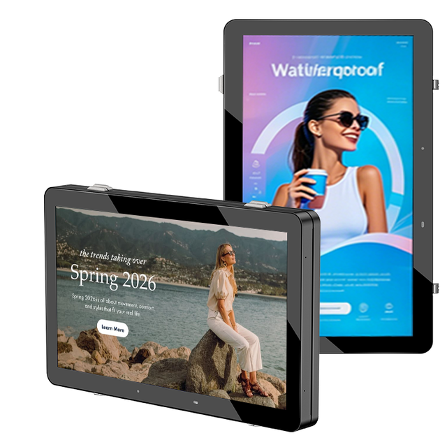 Outdoor Digital Signage Lcd LED Waterproof Android Windows Smart Advertising Screen Kiosk for Outer Street High-Brightness