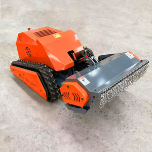 زاحف كهربائي عالي الكفاءة ، جزازة معتمدة بجهاز تحكم عن بعد ، لتنظيف فرشاة قطع العشب - Product Image 5