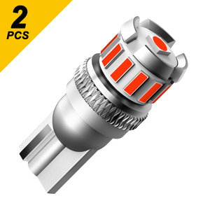 Ampoule LED de plaque d'immatriculation latérale AUXITO T10 pour voiture, rouge Canbus 194 2825, étanche IP68, éclairage intérieur de stationnement - Product Image 3