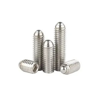 M6*10mm Stainless Steel SS304 SS316 Ball Point Set Machine Screw