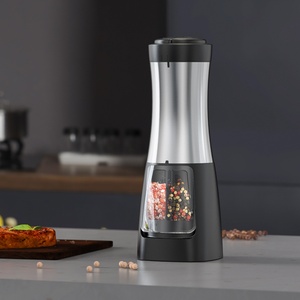 KLT Stainless Steel Custom <b>Pepper</b> <b>Grinder</b> 2 in 1 Rechargeable Electric <b>Pepper</b> Mill Electric Salt And <b>Pepper</b> <b>Grinder</b> - Product Image 3