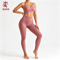 Pantalon de yoga OEM fitness taille haute, longueur cheville, extensible dans quatre directions, anti-transpiration, respirant, léger, séchage rapide, en Spandex/Nylon