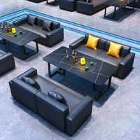 Meubles de bar en forme de U pour discothèque, KTV, salle de danse, canapé, banquette, ensemble de canapés lounge