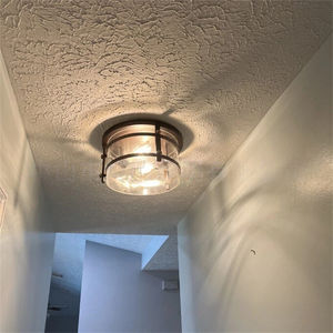 JYLIGHTING Modern siyah tavan lambası Led büyük lamba gölge klipler tavan gömme montaj parlama önleyici gömme tavan lambası - Product Image 3