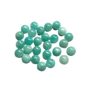 Venta al por mayor de piedras preciosas de cabujón suelto de amazonita Natural de 5mm AAA de alta calidad con certificado IGI Vivaaz Gems suministro a granel - Product Image 3