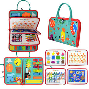 Nouvelle planche éducative pour enfants, jouets sensoriels <span class=keywords><strong>Montessori</strong></span>, voyage, <span class=keywords><strong>activités</strong></span>, planche d'apprentissage, feutre, planche occupée pour tout-petits - Product Image 2