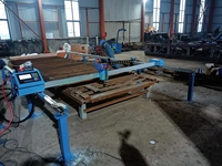 Machine de découpe plasma et flamme CNC automatique 220V/380V 120A pour acier, modèle TS1530, pour l'industrie du métal, facile à utiliser, garantie 1 an