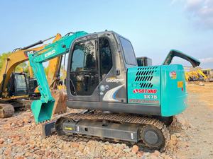 รถขุดตีนตะขาบ Shengang SK75 มือสอง พร้อมหัวเจาะไฮดรอลิก 7.5 ตัน และบอร์ดดันดิน มีสินค้าในสต็อก - Product Image 2
