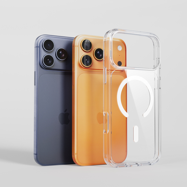Premium Clear Phone Case Magnetic Anti Scratch Anti Yellow Shockproof Transparent Slim Cover for iPhone 18 17 16 Pro Max Fundas