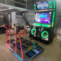 Pompe d'arcade à pièces jusqu'à 2015 Machine de jeu de danse Prime Machine de danse de parc d'attractions à vendre