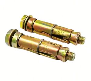 Perno de Expansión de Acero Inoxidable con Arandela Hexagonal, Perno de Anclaje de Cuña de Acero al Carbono de Alta Resistencia con Recubrimiento de Zinc para Concreto - Product Image 1