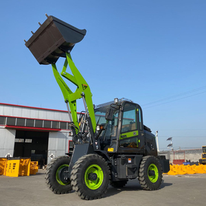 Shandong New 2200kg CE Agriculture Hydraulique Accueil <span class=keywords><strong>Articulé</strong></span> <span class=keywords><strong>Mini</strong></span> <span class=keywords><strong>Chargeur</strong></span> sur Roues <span class=keywords><strong>Mini</strong></span> Machine - Product Image 4