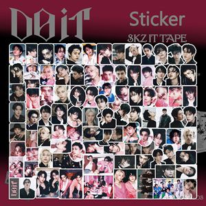 Adesivi Decorativi Autoadesivi dell'Album DO <span class=keywords><strong>IT</strong></span> dei Stray Kids, Adesivi in Carta per Bagagli, Decorazione Casa, Set UV, per Fan di Hyunjin e Felix - Product Image 2