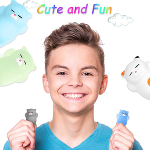 20 Pezzi Assortiti di Giocattoli Kawaii Mochi Squishy, Mini Gattini Morbidi Antistress, Regalo di Natale per Adulti e Bambini - Product Image 5