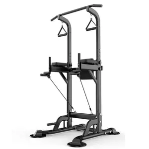 2023 New Multi Function Free Standing Pull up Bar Dip Station Horizontal bar bench press home gym fitness equipment