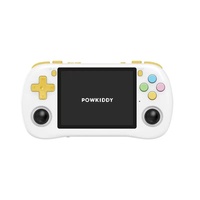 Console de jeu portable rétro S Classic Powkiddy X35H, lecteur de jeux vidéo de poche 3D avec joystick, jeux de combat portables miniatures X35H Arcade