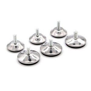 Nhà máy tùy chỉnh M6 M8 điều chỉnh san lấp mặt bằng miếng đệm cơ sở màu đen có thể điều chỉnh chân levele điều chỉnh cơ sở cho đồ nội thất Chân bảng - Product Image 6