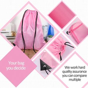 Bolsas de Gimnasio Impermeables con Cordón Ajustable, Recicladas, para Niños y Adultos, con Estampado Personalizado, Ideales para Yoga, Natación y Viajes - Product Image 4