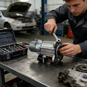 Motor <span class=keywords><strong>de</strong></span> Cambio <span class=keywords><strong>de</strong></span> Caja <span class=keywords><strong>de</strong></span> <span class=keywords><strong>Transferencia</strong></span> <span class=keywords><strong>de</strong></span> Alta Calidad para Camiones y Automóviles, Metal <span class=keywords><strong>de</strong></span> Alta Eficiencia 0AD341601C, 95562460101 - Product Image 3