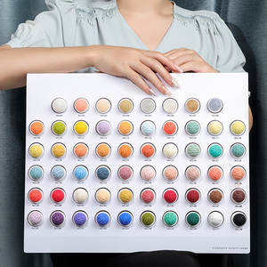 ZRKGEL <span class=keywords><strong>2023</strong></span> populaire nail art marque privée tremper UV/LED vernis à ongles gel crème glacée macoron gel vernis ensemble adapté à l'été - Product Image 3