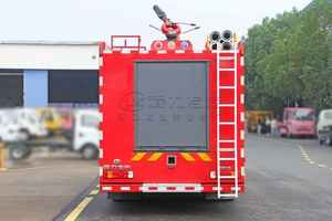 Camion de pompiers municipal et industriel 4x2 à poudre sèche et mousse, camion de pompiers lourd pour interventions d'urgence - Product Image 6