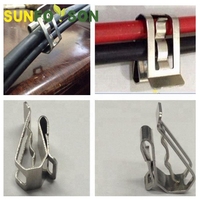 Clips en acier inoxydable sur mesure, clips de câble de haute qualité, clips en forme de U, clips pour câbles solaires