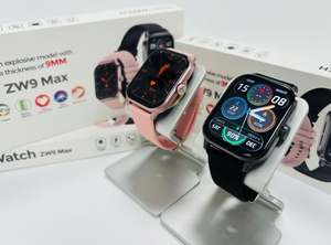 2025 gran oferta ZW9 Max reloj inteligente pantalla HD 290mAh batería ultrafina 9MM monitoreo de salud deportes Fitness Smartwatch - Product Image 6