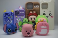 Coque de protection antichute en silicone populaire pour iPhone 16 15, motif Labubu, vente en gros usine