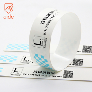 성인용 맞춤형 환자 식별 의료 팔찌 병원 빈 ID 밴드 열 의료 팔찌 - Product Image 1