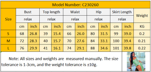 Ensemble 2 pièces <span class=keywords><strong>style</strong></span> haut <span class=keywords><strong>corset</strong></span> décontracté et jupe irrégulière Tenues tendance mode Ensemble deux pièces vêtements pour femmes - Product Image 5