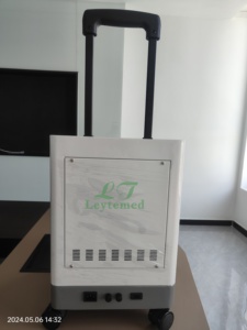 LTSU14 <span class=keywords><strong>Machine</strong></span> d'aspiration électrique mobile à double bouteille pour succion de sang de pus et de mucus. - Product Image 5