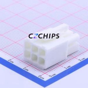 ELP-06V Housing (Wire-to-Board / Wire-to-Wire) P=4.5mm Connector ( Jack Structure: 2x3P )( Pitch: 4.5mm )( Row Spacing: 4.5mm ) - Product Image 1