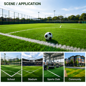Gazon artificiel de football pour stade |   Gazon sportif durable |   Fournisseur d'usine - Product Image 4