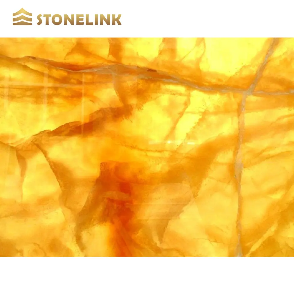 Gelbe Onyx Steinplatte und Fliesen Marmor für Wand licht Tiger Marmor neues Design gelber Onyx Marmor Stein
