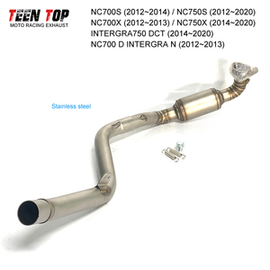 Tubo de escape para motocicleta <span class=keywords><strong>Honda</strong></span> <span class=keywords><strong>NC700S</strong></span> 2012-2014/NC700X 2012-2020 Tubo de escape delantero - Product Image 4