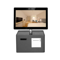 Terminal de Recepción Inteligente con Pantalla Táctil de 15.6 Pulgadas para Hotel, Kiosco de Autoservicio de Registro, Reproductor Multimedia, SDK OEM, Multi-OS