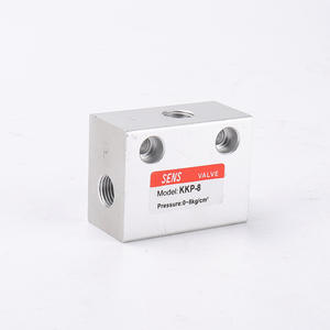 Nouvelle vanne d'échappement rapide pneumatique KKP-8 L20, vanne à dégagement rapide avec connexion filetée pour milieu de travail pneumatique - Product Image 1