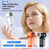 Kipas Tangan Mini Berkecepatan Tinggi Model Baru Pabrik, Ringkas, Portabel untuk Luar Ruangan, Kipas Saku Elektrik Berdaya USB