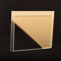 Feuille de plexiglas acrylique Pmma en verre organique ultra clair de haute qualité de 1mm à 100mm d'épaisseur