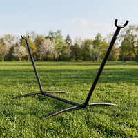 Support de hamac réglable en acier robuste de 9 pieds WOQI pour le camping, adapté aux adultes et aux enfants