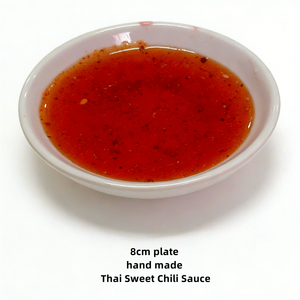 8cm Thai Sweet Chili Sauce Fake Food Model Plastic Eco-Friendly Sauce Dish Fried Chicken Display Photography Restaurant Decor - Product Image 6