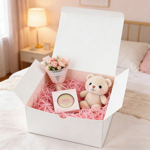 Custom Logo White Rigid Recycled Postal Mailer <b>Box</b> Eye Cream Clothes Shoe Cosmetic Gift Packaging - Product Image 3