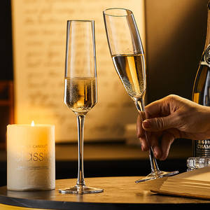 Juego de Copas de Champán <span class=keywords><strong>Prosecco</strong></span> de 6.5 oz para Bar en Casa, Forma Clásica, Tallo Largo, Transparentes, para Bodas, Restaurantes y Bares - Product Image 3