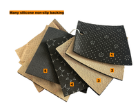 Accessoires de voiture, décoration intérieure, couvre-tableau de bord de voiture, suède, antidérapant, motif brodé, protection d'origine
