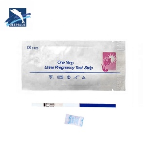 <span class=keywords><strong>Tiras</strong></span> Reactivas <span class=keywords><strong>de</strong></span> <span class=keywords><strong>Embarazo</strong></span> en Orina DEEPBLUE HCG, Aprobadas por la CE, Detección Temprana Rápida <span class=keywords><strong>de</strong></span> Alta Precisión en 3-5 Minutos, Oro Coloidal SL-HCG, 3 Años - Product Image 2