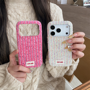 Ударопрочный чехол из вельвета для iPhone 17 Pro Max 16 15 14 13, осенне-зимний, модный, мягкий, для девушек - Product Image 4